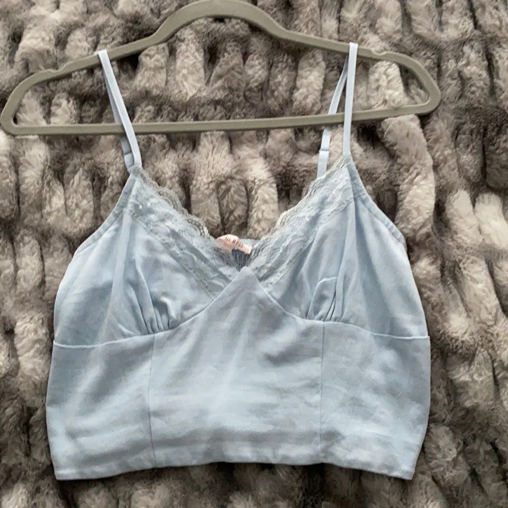 Blue tank top